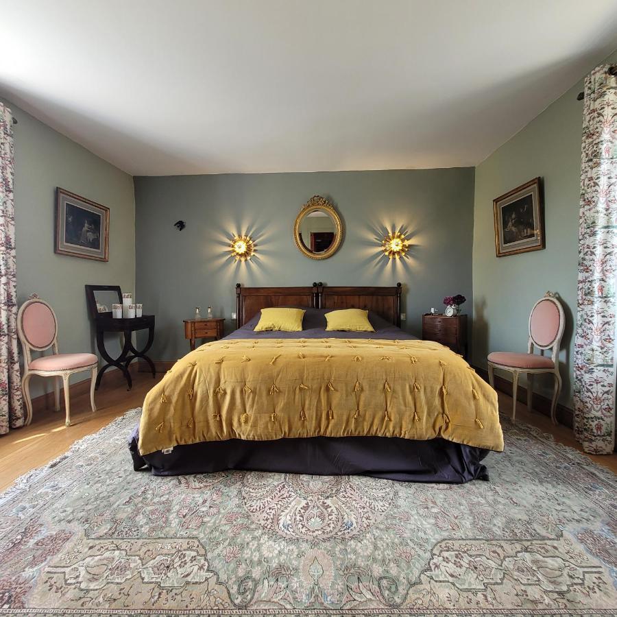Gite De Charme Au Manoir Du Plessis-Quinquis Sainte-Seve Εξωτερικό φωτογραφία